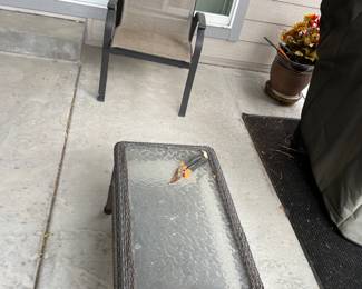 Patio coffee table 