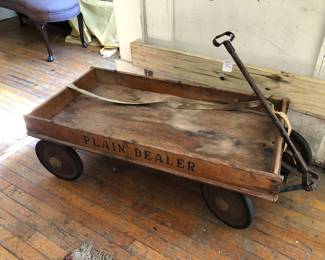 Original Plain Dealer newspaper wagon