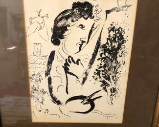 Marc Chagall lithograph