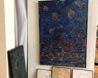 Paintings and drawings