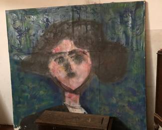 The biggest painting here!! David A. Chesler