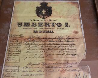 Italian document of Safe Passage