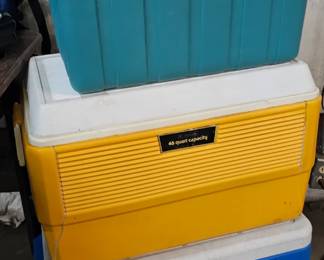 LOT OF COOLERS