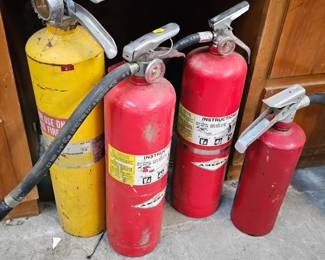FIRE EXTINGUISHERS