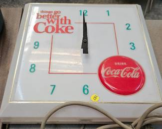 COCA COLA CLOCK