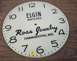 ELGIN WATCHES CLOCK