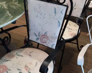 Iron outdoor furniture