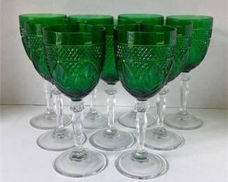 Cristal DArquesDurand Water Goblets 