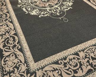 Approx. 12'6" x 8'3" Area Rug--Indoor/Outdoor