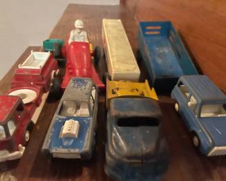 Well Used Old Toy Vehicles
