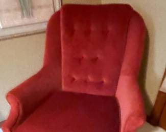 Beautiful Salmon Colored? Easy Chair