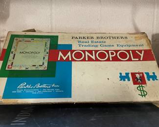 Vintage Monopoly Game