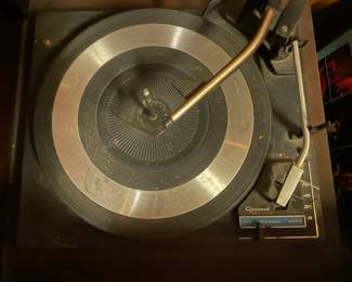 Pic #2 Gerard Turn-Table 33/45/76 rpm Works