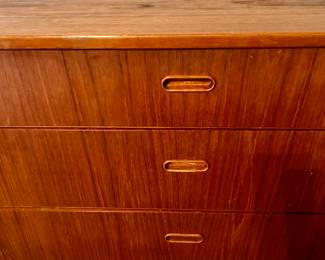 #3- Danish Modern 6 drawer dresser by Falster- 60w x 17.75d x 30t- $800