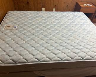 #13- Sealy Posturpedic queen mattress & boxspring- CLEAN!- $150