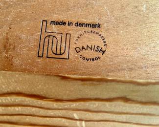 #2 - Danish Modern night tables by Poul Hundevad - 20w x 16d x 11t- sold as a pair-$600