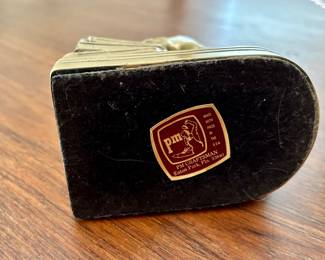 #14- PM Craftsman Brass Dachshund bookends-$40