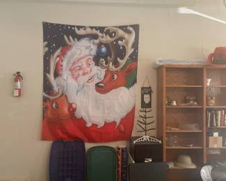 shower curtain santa - what else can be said ??