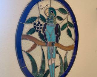 approx 20-24 in size stained glass 