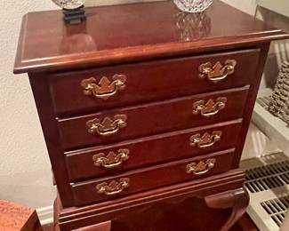 silverware or jewelry chest- 