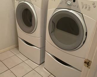 working per owner  front loaders w/ pedestals