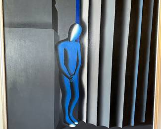 MARK KOSTABI 1989 (51" X 58") 