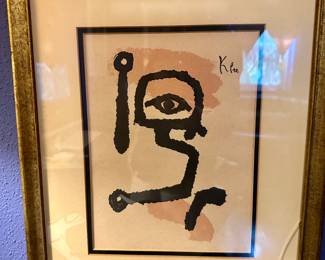 KLEE FRAMED PRINT