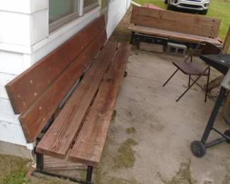 WOOD BENCHES