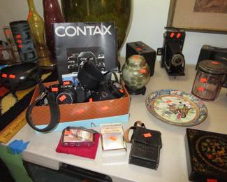 Contax camera with Carl Zeiss lenses