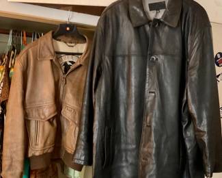 Leather jackets