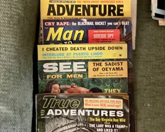 Risqué magazines