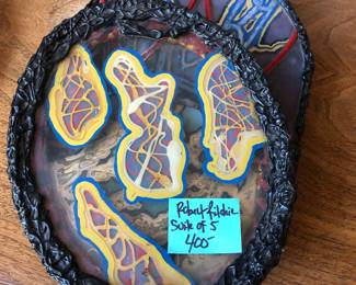 Robert Ritchie set of 5 art works