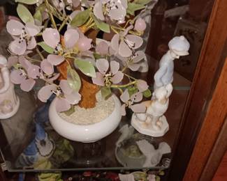 PLASTIC ORIENTAL FLORALS