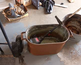 COPPER BUCKET SAME ONE