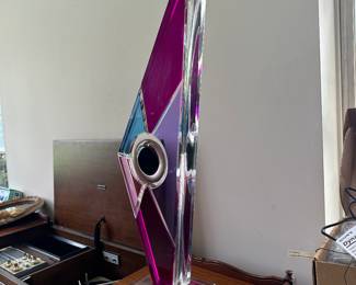 Abstract Lucite Sculpture - vintage 90's, by Shlomi Haziza 