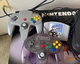 Nintendo 64 Gaming Console with 2 controllers