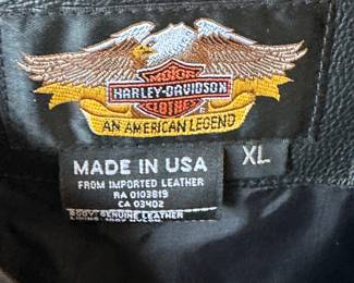 Harley-Davidson Leather Vest