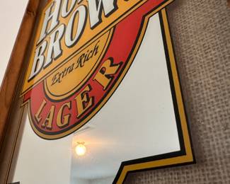 Honey Brown Lager Mirror/Beer Sign
