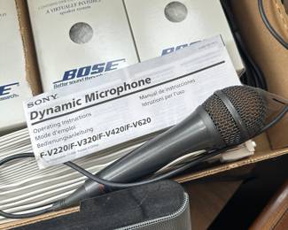 Sony Dynamic Microphone