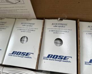 Bose Surround Sound Cube Speakers