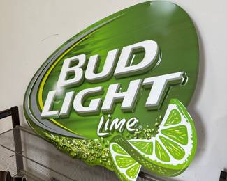 Bud Light Lime sign
