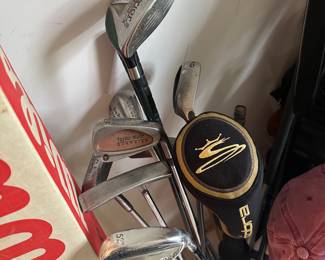 Assorted Golf Clubs