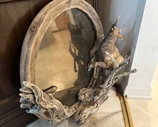Decorative Deer Mirror