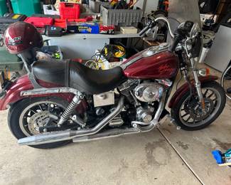 Harley-Davidson 2000 FXDS Motorcycle, 14,038 miles, electric start