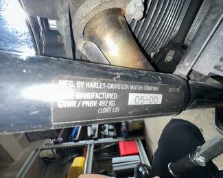 Harley-Davidson 2000 FXDS Motorcycle, 14,038 miles, electric start