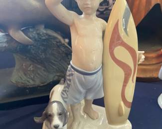 Surfer Boy Lladro 