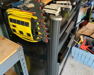 Stanley Tool Caddy with built in outlets