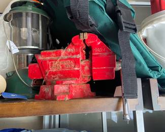 Heavy Duty Vice and camping accessories