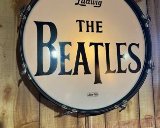 Lighted “The Beatles” sign