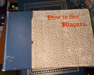 Antique “How to See Niagra”